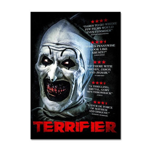 Terrifier horror movie poster - horror,