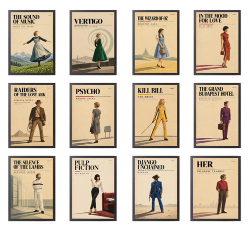 Classic movie characters - classic,