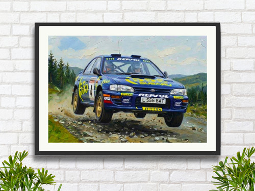 Subaru impreza rally - impreza,