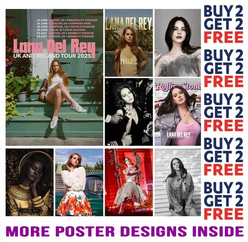 Lana del rey - poster, art