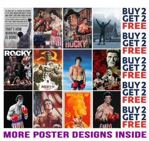 Rocky boxing gym poster - boxing, print