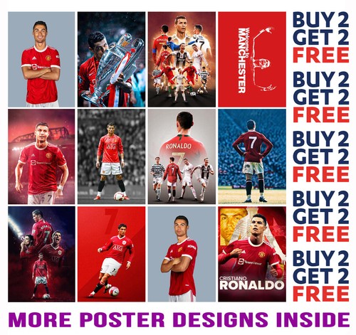 Ronaldo poster art print - poster,
