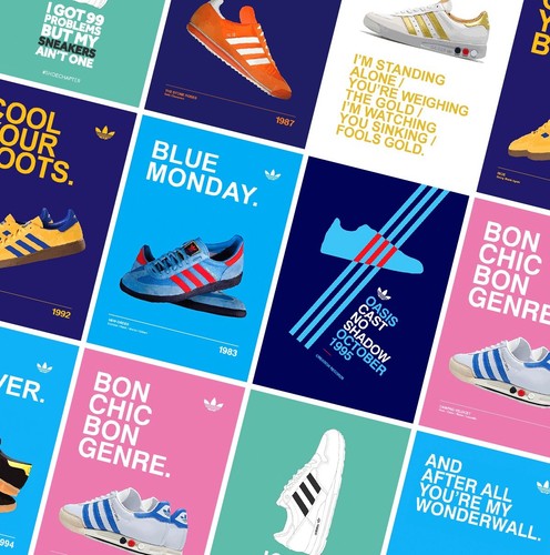 Vintage adidas poster - vintage,