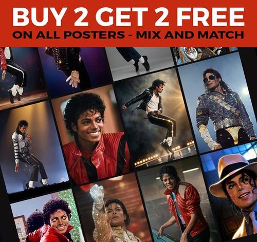 Michael jackson poster art - jackson,