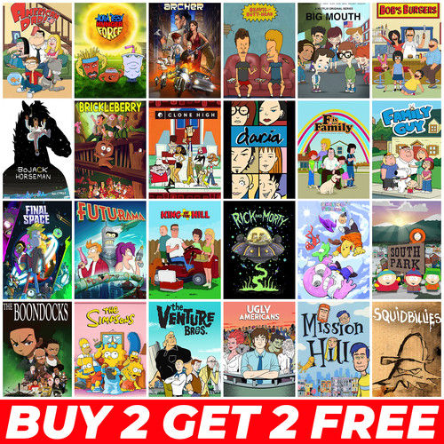 Adult cartoon show poster - show,