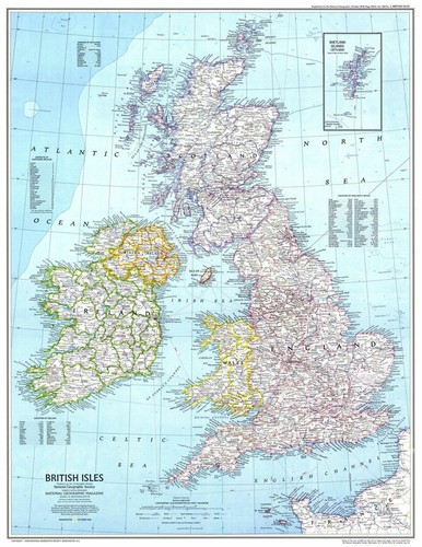 Great britain map - britain,